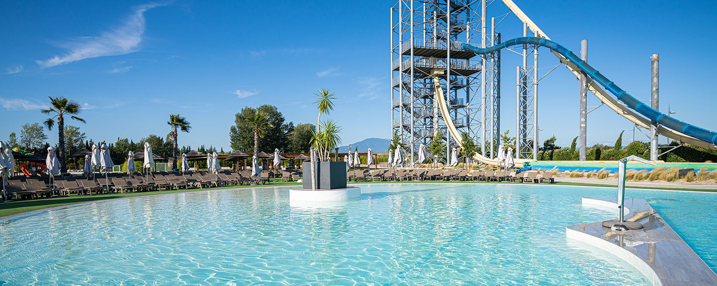 La Baie des Sirènes Family Amusement Park WAVE ISLAND, in Provence